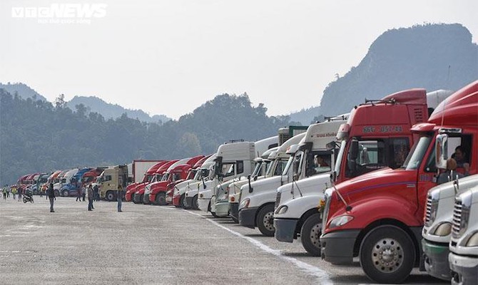 Nhiều chợ biên giới Trung Quốc đóng đến hết tháng 2